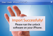 One-Click iPhone Unlock软件界面设计